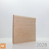 Plinthe en bois réversible - 202B côté Colonial - 3/8 x 4-1/2 - Érable | Reversible Wood Baseboard - 202B Colonial side - 3/8 x 4-1/2 - Maple