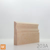 Plinthe en bois - 203A St-Laurent - 3/4 x 3-1/2 - Érable | Wood Baseboard - 203A St-Laurent - 3/4 x 3-1/2 - Maple