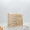 Plinthe en bois - 203A St-Laurent - 3/4 x 3-1/2 - Pin blanc jointé | Wood Baseboard - 203A St-Laurent - 3/4 x 3-1/2 - Jointed White Pine