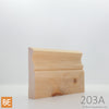 Plinthe en bois - 203A St-Laurent - 3/4 x 3-1/2 - Pin blanc noueux | Wood Baseboard - 203A St-Laurent - 3/4 x 3-1/2 - Knotty White Pine