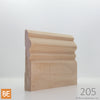 Plinthe en bois - 205 Château - 3/4 x 4-1/2 - Merisier | Wood Baseboard - 205 Château - 3/4 x 4-1/2 - Yellow Birch