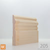 Plinthe en bois - 205 Château - 3/4 x 4-1/2 - Pin blanc jointé | Wood Baseboard - 205 Château - 3/4 x 4-1/2 - Jointed White Pine