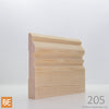 Plinthe en bois - 205 Château - 3/4 x 4-1/2 - Pin rouge sélect | Wood Baseboard - 205 Château - 3/4 x 4-1/2 - Select Red Pine