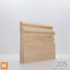 Plinthe en bois - 205 Château - 3/4 x 4-1/2 - Pin rouge sélect | Wood Baseboard - 205 Château - 3/4 x 4-1/2 - Select Red Pine