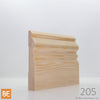 Plinthe en bois - 205 Château - 3/4 x 4-1/2 - Pin rouge sélect | Wood Baseboard - 205 Château - 3/4 x 4-1/2 - Select Red Pine