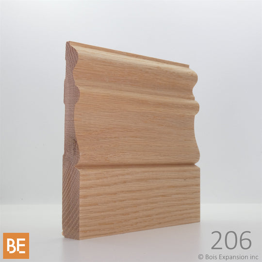 Plinthe en bois - 206 Canadienne - 3/4" x 5-1/2"