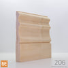 Plinthe en bois - 206 Canadienne - 3/4 x 5-1/2 - Pin blanc jointé | Wood Baseboard - 206 Canadian - 3/4 x 5-1/2 - Jointed White Pine