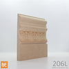 Plinthe en fibre de bois - 206LMDF Canadienne - 5/8 x 5-1/2 - MDF | MDF Baseboard - 206LMDF - 5/8 x 5-1/2 - Medium density fiberboard