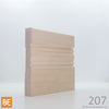 Plinthe en bois - 207 Moderne - 3/4 x 5 - Merisier | Wood baseboard - 207 Modern - 3/4 x 5 - Yellow birch