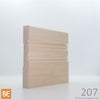 Plinthe en bois - 207 Moderne - 3/4 x 5 - Merisier | Wood baseboard - 207 Modern - 3/4 x 5 - Yellow birch