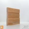 Plinthe en bois - 207 Moderne - 3/4 x 5 - Pin rouge sélect | Wood baseboard - 207 Modern - 3/4 x 5 - Select red pine