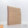 Plinthe en bois - 208 Pyramide - 3/4 x 5-1/2 - Chêne rouge | Wood Baseboard - 208 Pyramid - 3/4 x 5-1/2 - Red Oak