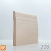 Plinthe en bois - 208 Pyramide - 3/4 x 5-1/2 - Érable | Wood Baseboard - 208 Pyramid - 3/4 x 5-1/2 - Maple