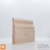 Plinthe en bois - 209 Italienne - 3/4 x 4-1/4 - Érable | Wood baseboard - 209 Italian - 3/4 x 4-1/4 - Maple