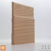Plinthe en bois - 211 Minimaliste - 3/4 x 7-1/4 - Chêne rouge | Wood baseboard - 211 Minimalist - 3/4 x 7-1/4 - Red oak