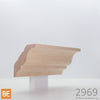 Corniche en bois - 2969 Doucine - 3/4 x 3-1/8 - Érable | Wood crown moulding - 2969 - 3/4 x 3-1/8 - Maple