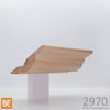 Corniche en bois - 2970 Moulure de tête Léo - 3/4 x 3-1/8 - Érable | Wood cabinet moulding - 2970 - 3/4 x 3-1/8 - Maple