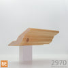 Corniche en bois - 2970 Moulure de tête Léo - 3/4 x 3-1/8 - Pin blanc noueux | Wood cabinet moulding - 2970 - 3/4 x 3-1/8 - Knotty white pine