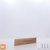 Petite moulure en bois - 311 - 7/32 x 1 - Chêne rouge | Small wood moulding - 311 - 7/32 x 1 - Red oak