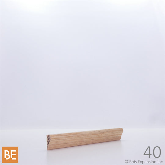 Petite moulure en bois - 40 - 5/16" x 11/16"