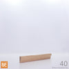Petite moulure en bois - 40 - 5/16 x 11/16 - Chêne rouge | Small wood moulding - 40 - 5/16 x 11/16 - Red oak