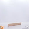 Petite moulure en bois - 40 - 5/16 x 11/16 - Érable | Small wood moulding - 40 - 5/16 x 11/16 - Maple