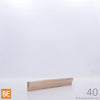 Petite moulure en bois - 40 - 5/16 x 11/16 - Érable | Small wood moulding - 40 - 5/16 x 11/16 - Maple