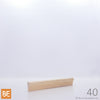 Petite moulure en bois - 40 - 5/16 x 11/16 - Pin blanc jointé | Small wood moulding - 40 - 5/16 x 11/16 - Jointed white pine