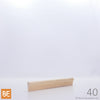 Petite moulure en bois - 40 - 5/16 x 11/16 - Pin blanc jointé | Small wood moulding - 40 - 5/16 x 11/16 - Jointed white pine