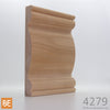 Cimaise en bois - 4279 Unie - 7/8 x 7 - Merisier | Wood chair rail - 4279 Plain - 7/8 x 7 - Yellow birch