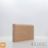 Cadrage en bois - 4326sc Zen - 3/4 x 3 - Chêne rouge | Wood casing - 4326sc Zen - 3/4 x 3 - Red Oak