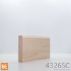 Cadrage en bois - 4326sc Zen - 3/4 x 3 - Érable | Wood casing - 4326sc Zen - 3/4 x 3 - Maple