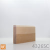 Cadrage en bois - 4326sc Zen - 3/4 x 3 - Merisier | Wood casing - 4326sc Zen - 3/4 x 3 - Yellow birch