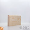 Cadrage en bois - 4326sc Zen - 3/4 x 3 - Pin rouge sélect | Wood casing - 4326sc Zen - 3/4 x 3 - Select red pine
