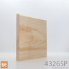 Plinthe en bois - 4326SP Zen - 5/8 x 5-1/2 - Pin sélect rouge | Wood baseboard - 4326SP Zen - 5/8 x 5-1/2 - Select red pine