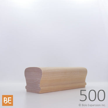 Main courante en bois - 500 Arrondie - 2-1/8