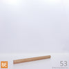 Petite moulure en bois - 53 - 3/16 x 3/8 - Chêne rouge | Small wood moulding - 53 - 3/16 x 3/8 - Red oak