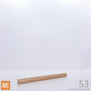 Petite moulure en bois - 53 - 3/16 x 3/8 - Chêne rouge | Small wood moulding - 53 - 3/16 x 3/8 - Red oak