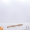 Petite moulure en bois - 53 - 3/16 x 3/8 - Érable | Small wood moulding - 53 - 3/16 x 3/8 - Maple