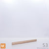Petite moulure en bois - 53 - 3/16 x 3/8 - Érable | Small wood moulding - 53 - 3/16 x 3/8 - Maple