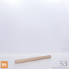Petite moulure en bois - 53 - 3/16 x 3/8 - Merisier | Small wood moulding - 53 - 3/16 x 3/8 - Yellow birch