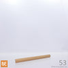 Petite moulure en bois - 53 - 3/16 x 3/8 - Pin rouge sélect | Small wood moulding - 53 - 3/16 x 3/8 - Select red pine