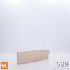 Petite moulure en bois - 589 - 3/8 x 1-1/4 - Érable | Small wood moulding - 589 - 3/8 x 1-1/4 - Maple