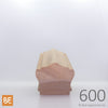 Main courante en bois - 600 Détaillée - 2-1/2" x 2-7/8" - Merisier | Wood handrail - 600 Detailed - 2-1/2" x 2-7/8" - Yellow birch