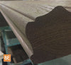 Main courante en bois - 600 Détaillée - 2-1/2" x 2-7/8" - Frêne torréfié | Wood handrail - 600 Detailed - 2-1/2" x 2-7/8" - Torrefied ash