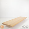 Marche en bois - 6200 Nez arrondi - 1-1/16 x 10-1/2 - Chêne rouge | Wood stair tread - 6200 Rounded bullnose - 1-1/16 x 10-1/2 - Red oak