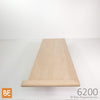 Marche en bois - 6200 Nez arrondi - 1-1/16 x 10-1/2 - Érable | Wood stair tread - 6200 Rounded bullnose - 1-1/16 x 10-1/2 - Maple