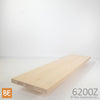 Marche en bois - 6200Z Nez zen, rayons 1/8" - 1-1/16 x 10-1/2 - Érable | Wood stair tread - 6200Z Square bullnose, 1/8" radius - 1-1/16 x 10-1/2 - Maple