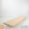 Marche en bois - 6200Z Nez zen, rayons 1/8" - 1-1/16 x 10-1/2 - Érable | Wood stair tread - 6200Z Square bullnose, 1/8" radius - 1-1/16 x 10-1/2 - Maple