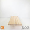 Marche en bois - 6200Z Nez zen, rayons 1/8" - 1-1/16 x 10-1/2 - Merisier | Wood stair tread - 6200Z Square bullnose, 1/8" radius - 1-1/16 x 10-1/2 - Yellow birch